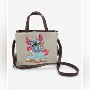 Loungefly Disney Lilo & Stitch Scrump & Stitch Storybook Handbag